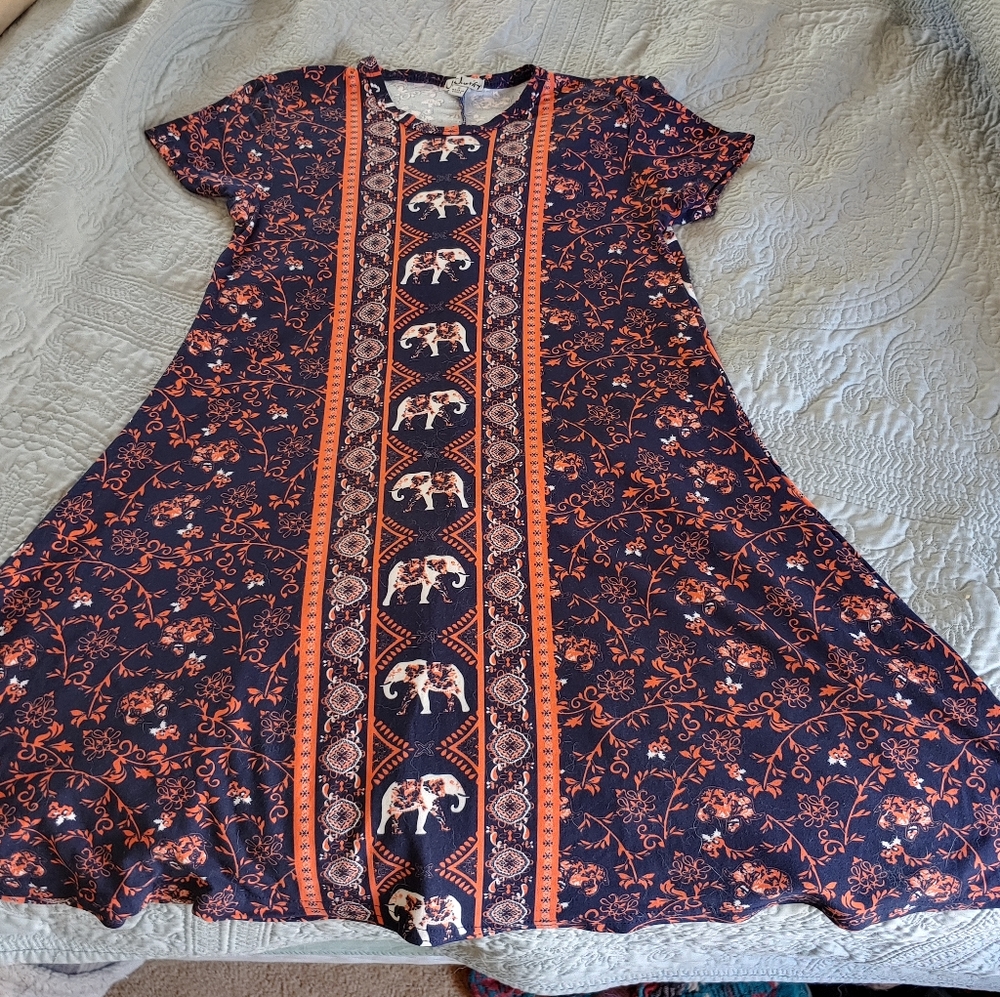 Soft elephant dress